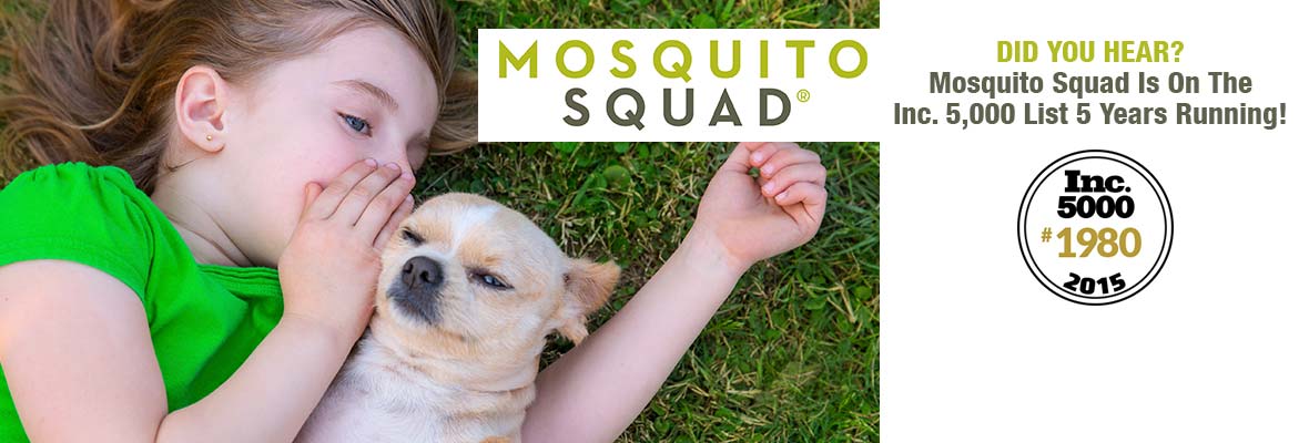 Mosquito Squad on the Inc 5k list for 5 Consecutive Years