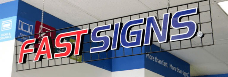 Fast signs franchise success