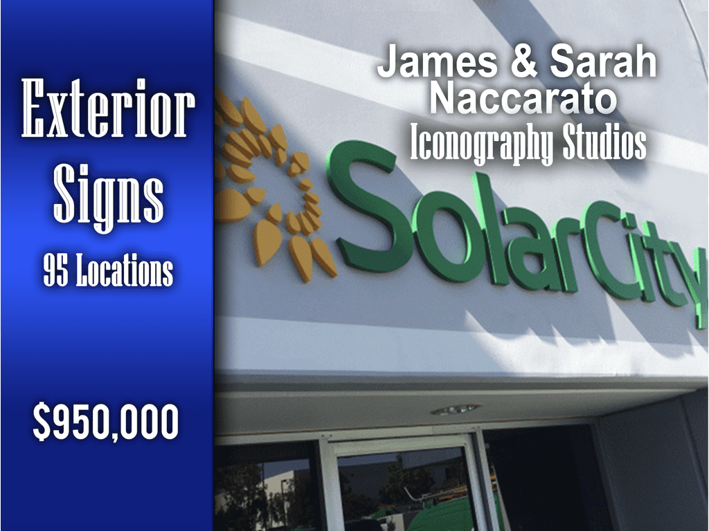 Exterior Signs - $950,000!